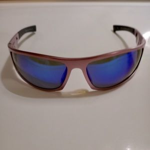 Pink Wrap Around Sunglasses Magic Eye